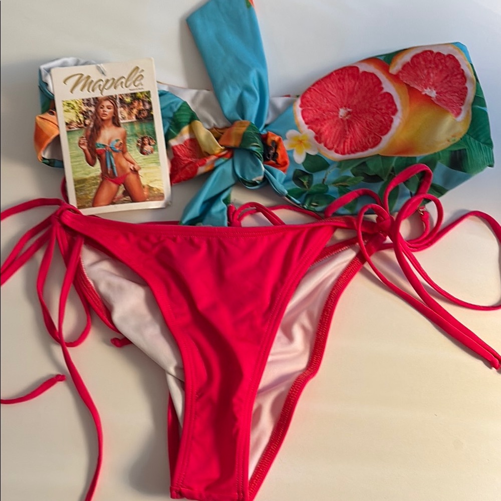 Mapalé Tropical Print Bikini Set